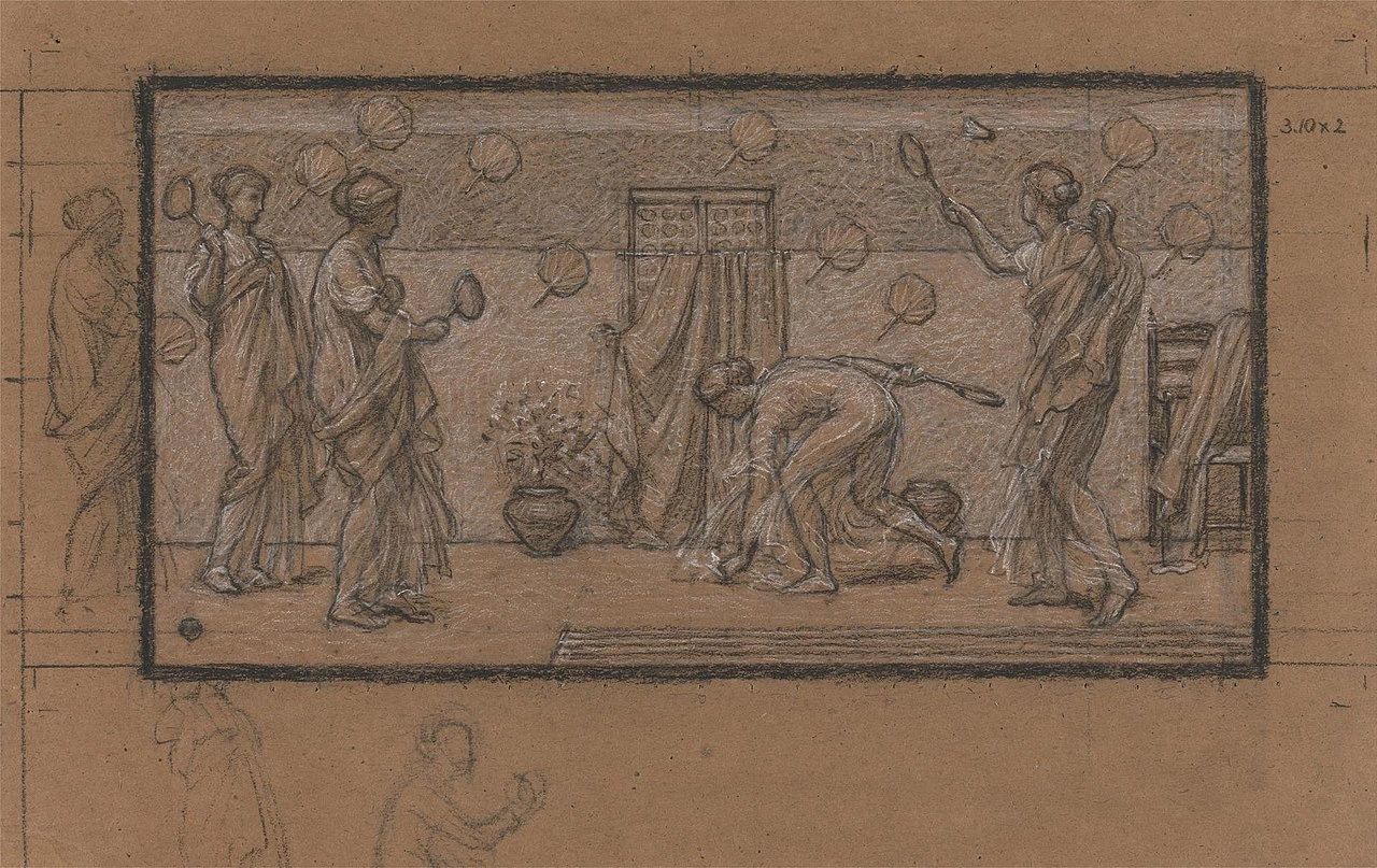 Studio per Battledove e Shuttlecock - Yale Center for British Art, New Haven